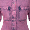Secondhand Stella McCartney Dyed Denim Shirt - '10s