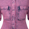 Secondhand Stella McCartney Dyed Denim Shirt - '10s