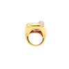 Secondhand Pomellato Ritratto Rose Gold Amethyst Ring - '10s