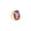 Secondhand Pomellato Ritratto Rose Gold Amethyst Ring - '10s
