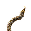 Secondhand Salvati Diamonds and Gold Hoop Earrings - '10s