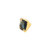 Secondhand Pomellato Ritratto London Blue Topaz Ring - '10s