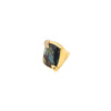 Secondhand Pomellato Ritratto London Blue Topaz Ring - '10s