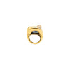 Secondhand Pomellato Ritratto London Blue Topaz Ring - '10s