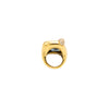 Secondhand Pomellato Ritratto London Blue Topaz Ring - '10s