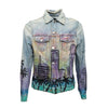 Secondhand Amiri Distressed 'Hollywood' Denim Jacket - '10s