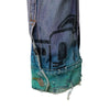 Secondhand Amiri Distressed 'Hollywood' Denim Jacket - '10s