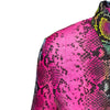 Secondhand Versace Fitted Snake Print Shirt - '10s