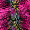 Secondhand Versace Fitted Snake Print Shirt - '10s
