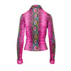 Secondhand Versace Fitted Snake Print Shirt - '10s