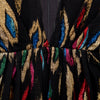 Secondhand Saint Laurent Peacock Jacquard Cocktail Dress - '20s
