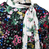 Secondhand Valentino Floral Print Midi Dress - '10s