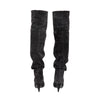 Secondhand Saint Laurent Era 85 Over-the-Knee Suede Boots - '10s