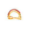 Secondhand Hermès Printed Enamel Clip On Earrings - '10s