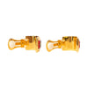 Secondhand Hermès Printed Enamel Clip On Earrings - '10s
