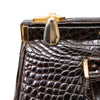 Secondhand Vintage Crocodile Leather Handbag - '90s