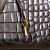 Secondhand Vintage Crocodile Leather Handbag - '90s