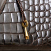 Secondhand Vintage Crocodile Leather Handbag - '90s