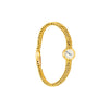 Secondhand Cartier Vintage Chevron Bracelet Watch - '50s