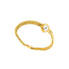 Secondhand Cartier Vintage Chevron Bracelet Watch - '50s