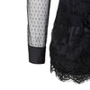 Secondhand Valentino Lace Embroidered Long Top - '10s