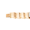 Secondhand Retro 18k Gold Bracelet with Aquamarine and Diamonds – '40s
