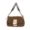 Secondhand Fendi Vintage Velvet Baguette - '00s