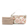 Bottega Veneta Nappa Intrecciato Floral Print Handbag Secondhand