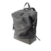 Ferragamo Gancini Coated Canvas Trimmed Leather Backpack Secondhand