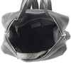 Ferragamo Gancini Coated Canvas Trimmed Leather Backpack Secondhand