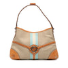 Gucci Canvas Web Reins Shoulder Bag Secondhand
