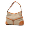 Gucci Canvas Web Reins Shoulder Bag Secondhand