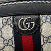 Gucci Small GG Supreme Textured Dollar Calfskin Web Ophidia Camera Bag Secondhand