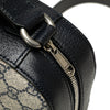 Gucci Small GG Supreme Textured Dollar Calfskin Web Ophidia Camera Bag Secondhand