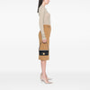 Celine Shiny Calfskin Triomphe Claude Shoulder Bag Secondhand