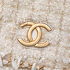 Chanel Paris Cosmopolite Tweed Fringe Clutch Secondhand