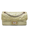 Chanel Metallic Perforated Calfskin Reissue 2.55 Drill Flap Secondhand
