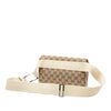 Secondhand Gucci GG Canvas Flap Belt Bag