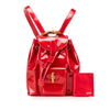 Gucci Mini Patent Bamboo Drawstring Backpack Secondhand