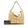 Chanel CC Metallic Lambskin Hobo Secondhand