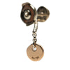 Hermès Sterling Silver and 18K Rose Gold Ex Libris Swing Earrings Secondhand