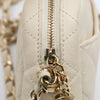 Chanel Small CC Flat Quilted Caviar Camera Bag Secondhand