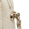 Chanel Small CC Flat Quilted Caviar Camera Bag Secondhand