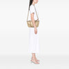 Valentino Small Grained Calfskin Rockstud Trapeze Satchel Secondhand