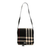 Burberry Mega Check Wool Shoulder Bag Secondhand