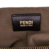 Secondhand Fendi Small Zucchino Coated Canvas Charm Zip Crossbody