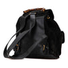 Secondhand Gucci Suede Bamboo Backpack