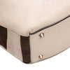 Burberry Medium Leather and House Check Canvas Maidstone Satchel Secondhand