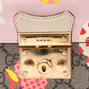 Gucci Mini GG Supreme Monogram Les Pommes Padlock Satchel Secondhand