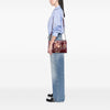 Burberry Nova Check Coated Canvas Hearts Pilgrim Satchel Secondhand
